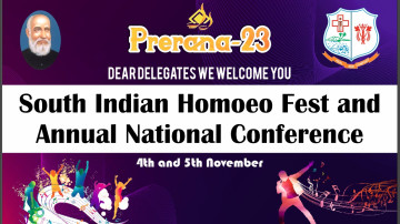 Prerana-23 | South Indian Homeo Fest & Annual National Conference | Nov 4 & 5 | FMHMC Deralakatte | Live Streaming