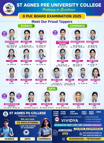 St. Agnes Pre University College | Admission Open 2025-26