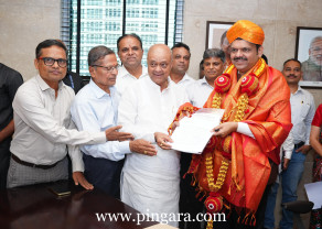 Okkaligara Sangha Meets CM Fadnavis A.jpg